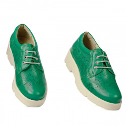 Zapatos casuales de mujer 6051 verde