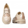 Zapatos casuales de mujer 6047 beige combinado
