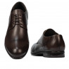 Zapatos elegantes para hombre 940 a café