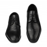 Zapatos elegantes de hombre 941 negro florantic