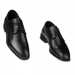 Zapatos elegantes de hombre 941 negro florantic