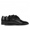 Zapatos elegantes de hombre 941 negro florantic