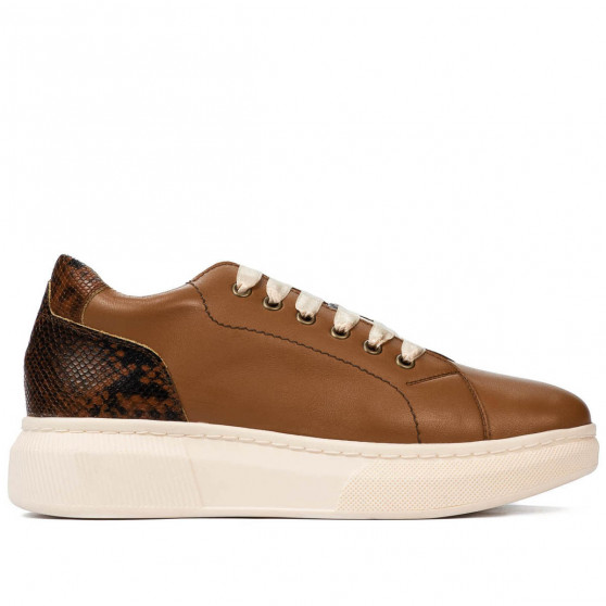 Zapatos casuales/deportivos 6048 marrón combinado