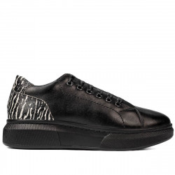 Zapatos casual/deportivos 6048 negro combinado