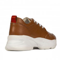 Zapatillas deportivas mujer 6046 marrón
