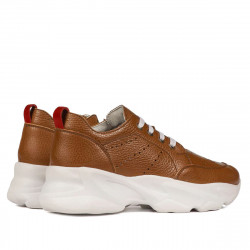 Zapatillas deportivas mujer 6046 marrón