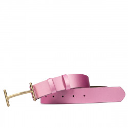 Cinturón de mujer 33m rosa nácar