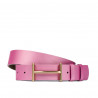 Cinturón de mujer 33m rosa nácar