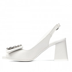 Sandalias de mujer 1292 blanco marfil
