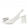 Sandalias de mujer 1292 blanco marfil