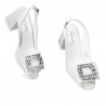 Sandalias de mujer 1292 blanco marfil