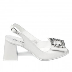 Sandalias de mujer 1292 blanco marfil
