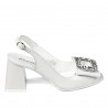 Sandalias de mujer 1292 blanco marfil