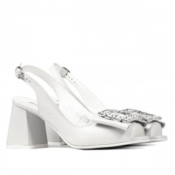 Sandalias de mujer 1292 blanco marfil