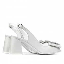 Sandalias de mujer 1292 blanco marfil