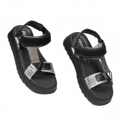 Sandalias de mujer 5082 negro combinado
