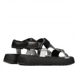 Sandalias de mujer 5082 negro combinado