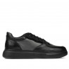 Zapatillas deportivas 938 negro combinado
