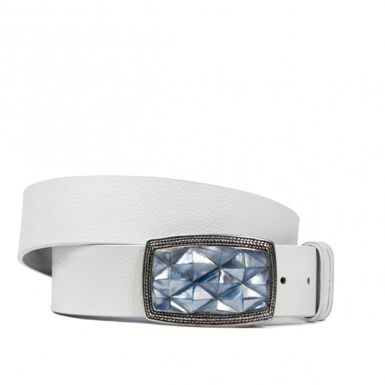 Cinturón unisex 07ld biz blanco