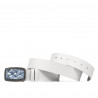 Cinturón unisex 07ld biz blanco