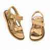 Sandalias infantil 318 camel combinado