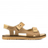 Sandalias infantil 318 camel combinado