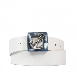 Cinturón unisex 06ld biz blanco