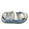 Sandalias para niños 318 azul combinado