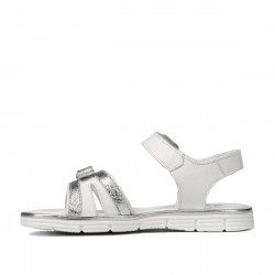 Sandalias para niños pequeños 73c blanco combinado