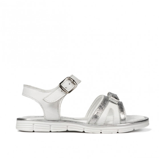 Sandalias para niños pequeños 73c blanco combinado