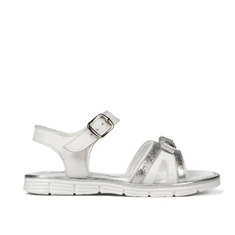 Sandalias para niños pequeños 73c blanco combinado
