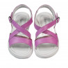 Sandalias infantiles 540 morado combinado