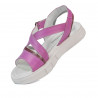 Sandalias infantiles 540 morado combinado