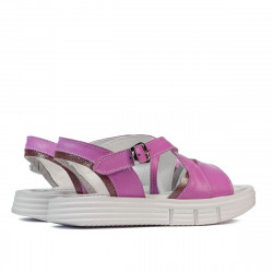 Sandalias infantiles 540 morado combinado