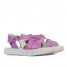 Sandalias infantiles 540 morado combinado