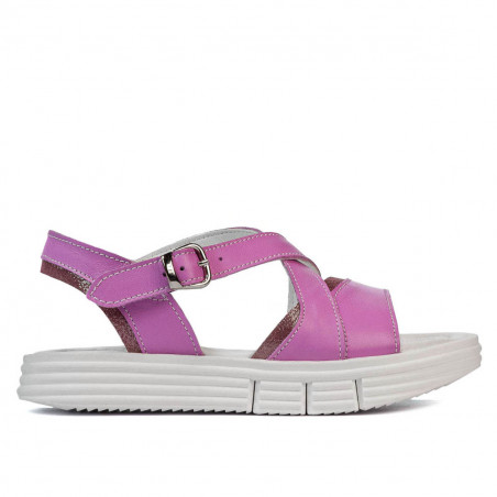 Sandalias infantiles 540 morado combinado