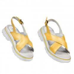 Sandalias mujer 5085 amarillo