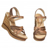 Sandalias de mujer 5086 camel combinado