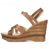 Sandalias de mujer 5086 camel combinado