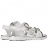 Sandalias para niños 539 blanco combinado