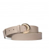 Cinturón de mujer 32m beige