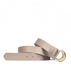 Cinturón de mujer 32m beige