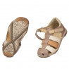 Sandalias para niños pequeños 75c capuchino combinado