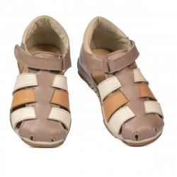 Sandalias para niños pequeños 75c capuchino combinado