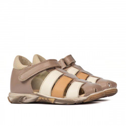 Sandalias para niños pequeños 75c capuchino combinado