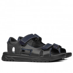 Sandalias hombre 319 negro combinado
