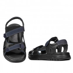 Sandalias hombre 319 negro combinado