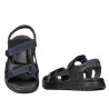 Sandalias hombre 319 negro combinado
