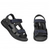 Sandalias hombre 319 negro combinado