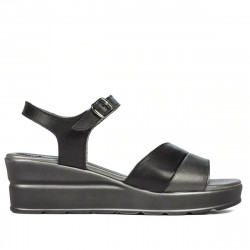 Sandalias de mujer 5087 negro combinado